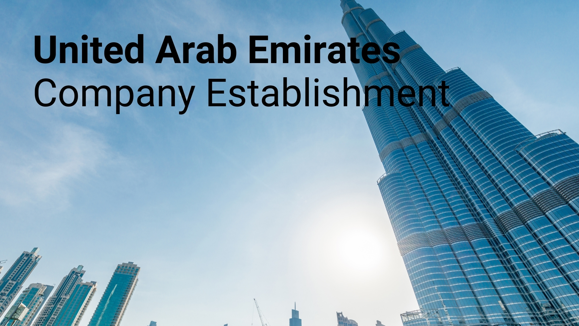 United Arab Emirates Company Establishment
